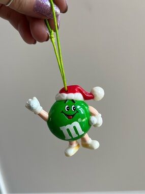 Green M&M ornament